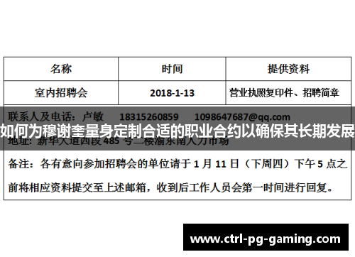 如何为穆谢奎量身定制合适的职业合约以确保其长期发展 如何为穆谢奎量身定制合适的职业合约以确保其长期发展
